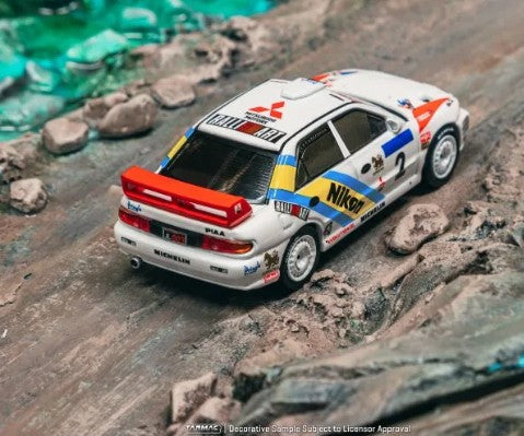 Tarmac Works - Mitsubishi Lancer Evolution III Hong Kong-Beijing Rally - 1:64 Scale
