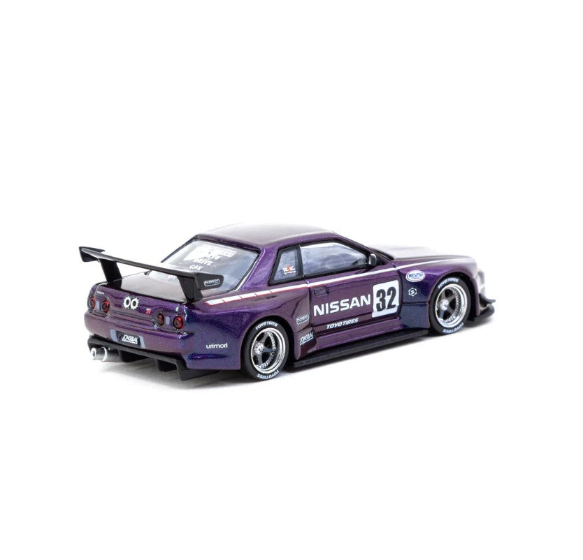 Tarmac Works - Nissan Skyline (R32) #32 Widebody - Midnight Purple