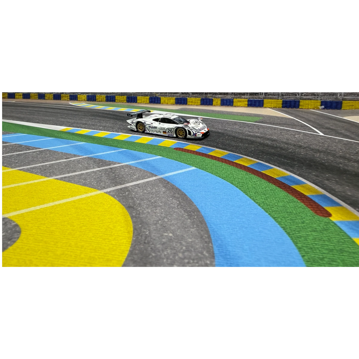 Diecast Diorama Mat - Le Mans Circuit Corner - 1:64 Scale