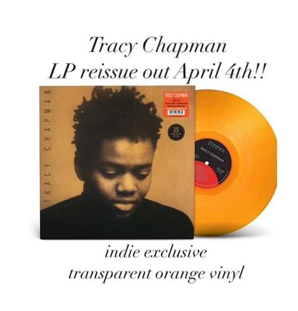 NEW - Tracey Chapman, Tracey Chapman (Ltd Opaque Orange) LP