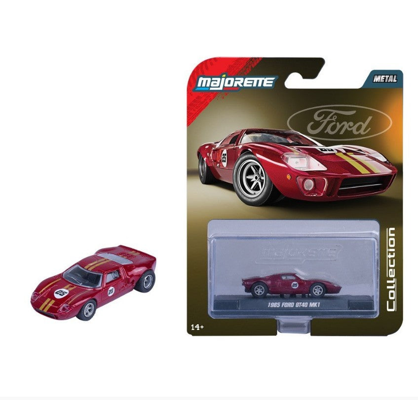 Majorette - Collection Series (Wave 2) - 1955 Ford GT40 MK1 (Red)
