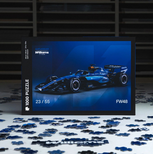 F1 Puzzle - 2026 Atlassian Williams F1 Team (FW48) - 1000pc Jigsaw Puzzle