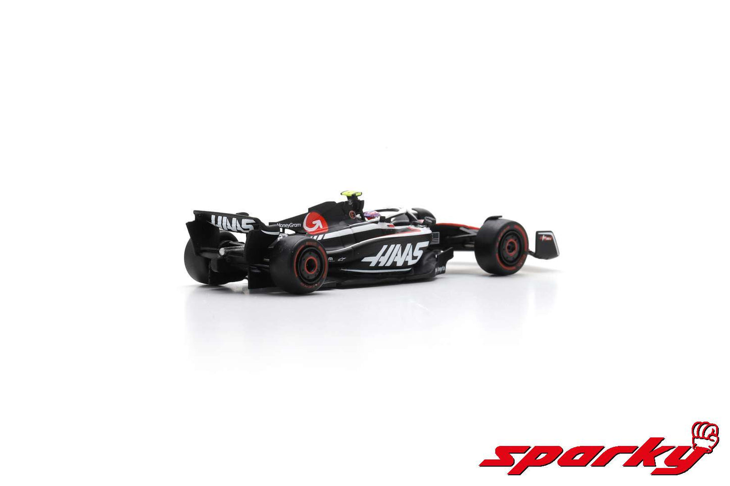 Spark - MoneyGram 2023 Haas F1 Formula 1 Team VF-23 No.27 - Nico Hulkenberg - 1:64 Scale