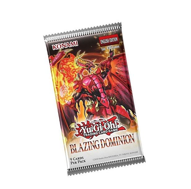 Yu-Gi-Oh! - Blazing Dominion (Single Pack) - 9 Cards
