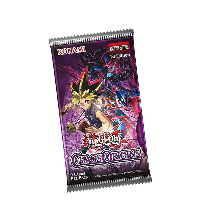 Yu-Gi-Oh! - Chaos Origins Booster (Single Pack) - 9 Cards