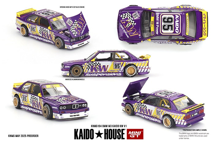MiniGT - BMW M3 Kaido 'KW Suspensions' V1