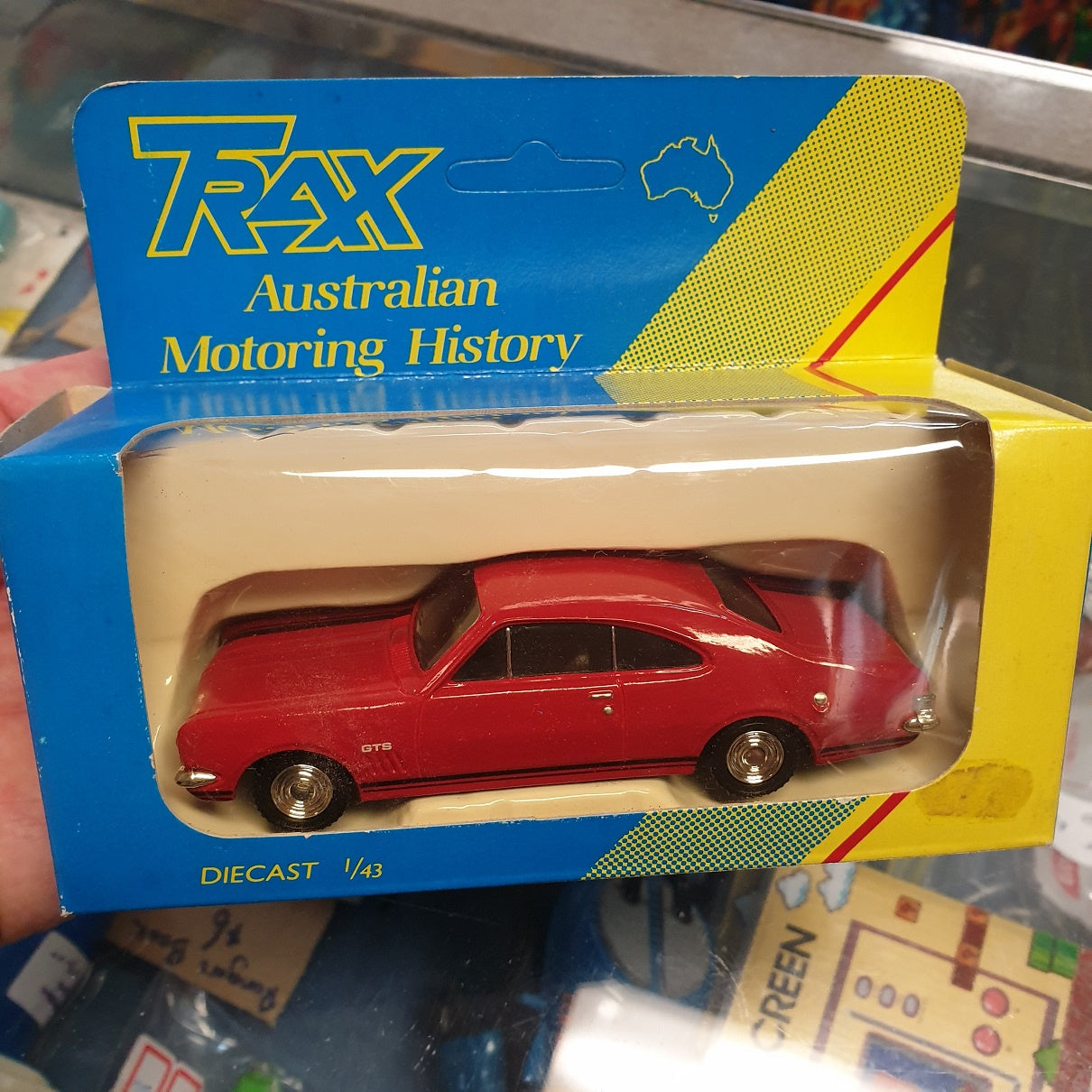 Trax #8004 Holden Monaro HK GTS (Red) 1:43 Diecast