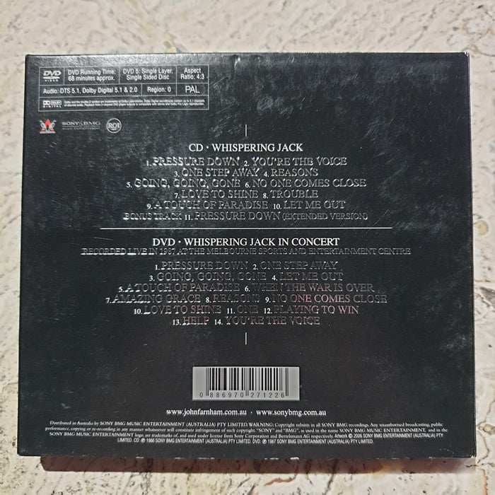CD - John Farnham, Whispering Jack: 25th Anniversary (CD / DVD)