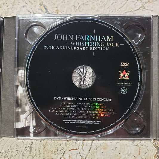 CD - John Farnham, Whispering Jack: 25th Anniversary (CD / DVD)