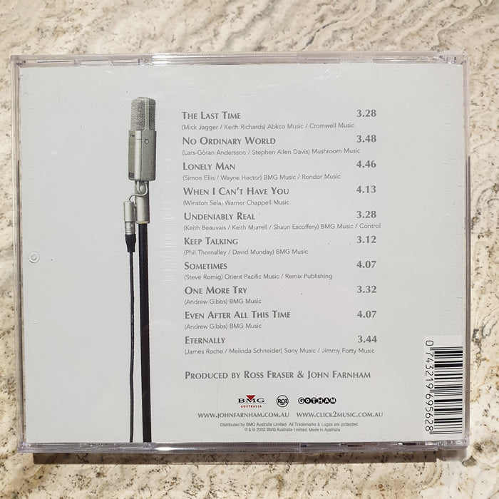 CD - John Farnham, The Last Time (Single CD + CD-Rom)
