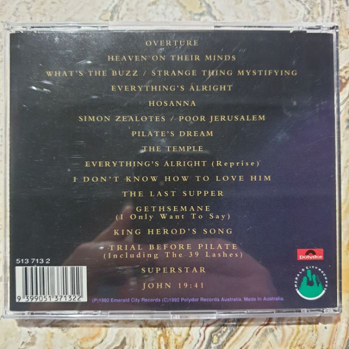 CD - Soundtrack, Jesus Christ Superstar: The Album (Single CD)