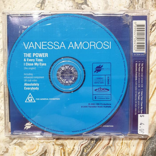 CD - Vanessa Amorosi, The Power (Single CD)