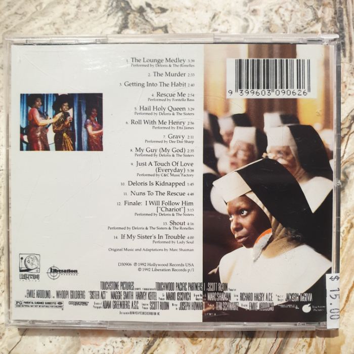 CD - Soundtrack, Sister Act: Music From The Original Motion Picture Soundtrack