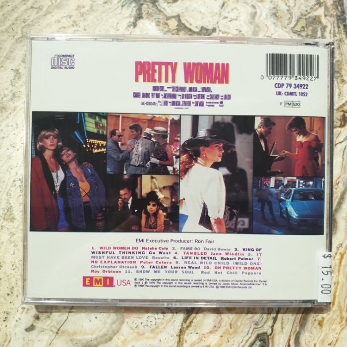 CD - Soundtrack, Pretty Woman: Original Motion Picture Soundtrack (Single CD)