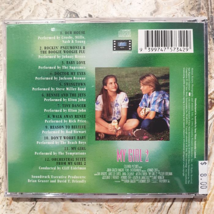 CD - Soundtrack, My Girl 2: Music From The Motion Picture (Single CD)