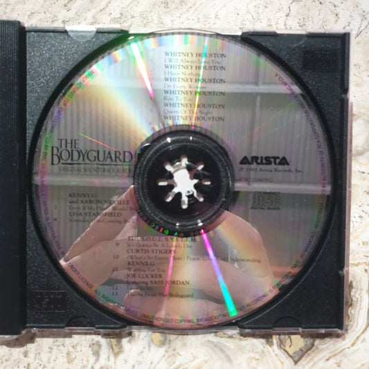 CD - Soundtrack, Whitney Houston: The Bodyguard Original Soundtrack Album (Single CD)