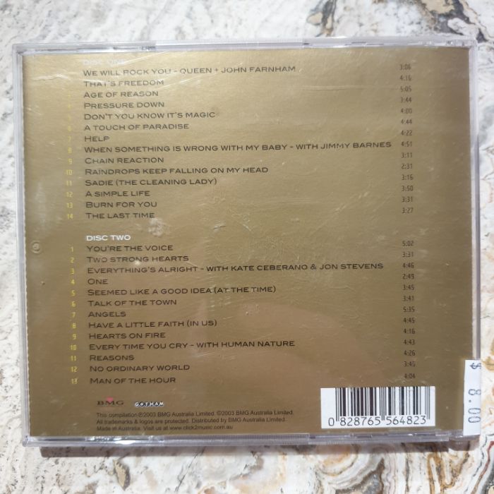 CD - John Farnham, One Voice: The Greatest Hits (2CD)