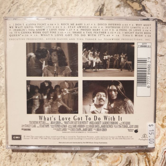 CD - Tina Turner, What's Love Got To Do With It (Single CD)