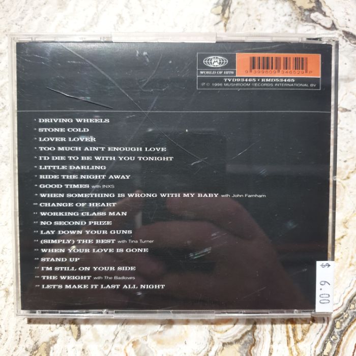 CD - Jimmy Barnes, Hits Anthology (Single CD)