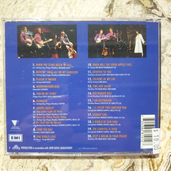 CD - The Seekers, 25 Year Reunion Celebration Live (Single CD)