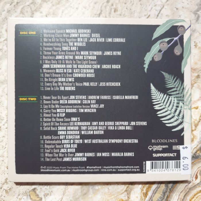 CD - Music From The Home Front, An Anzac Day Concert (2CD)