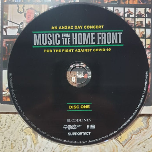 CD - Music From The Home Front, An Anzac Day Concert (2CD)