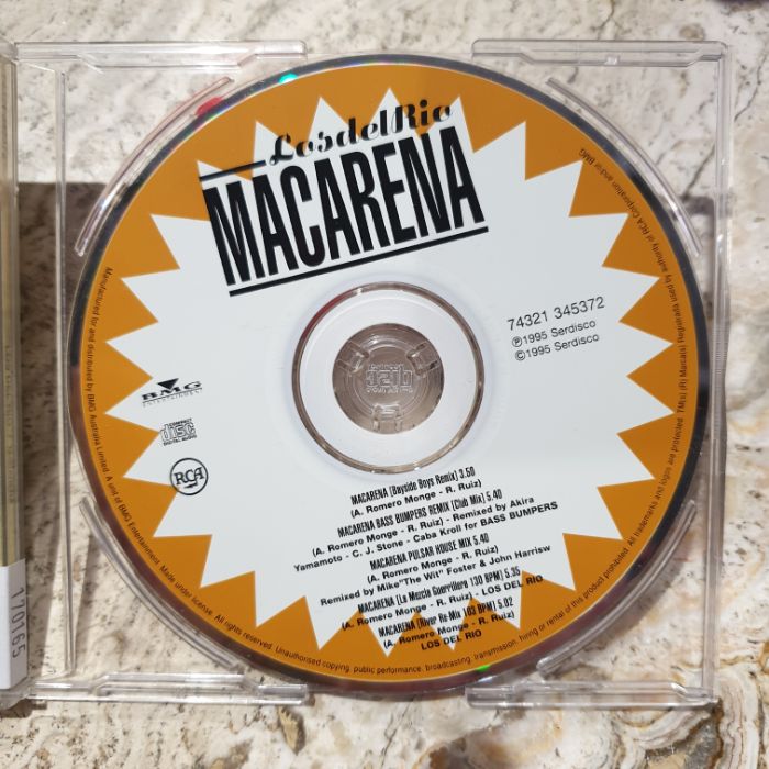 CD - Los Del Rio, Macarena (Single CD)