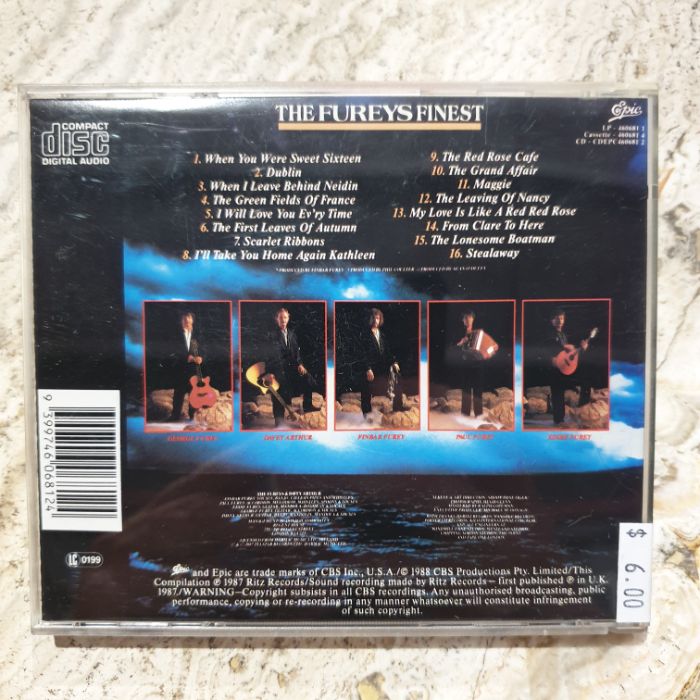 The Fureys, Finest: 16 All Time Favourites From The Fureys & Davey Arthur (1CD)