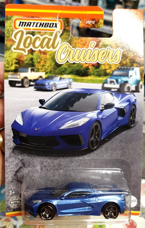 Matchbox - Local Cruisers - 2020 Corvette - Metallic Blue