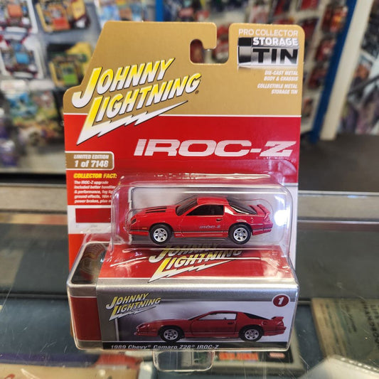 Johnny Lightning - 2022 Collector Tin R2 Vers. A - 1989 Chevy Camaro Z28 IROC-Z