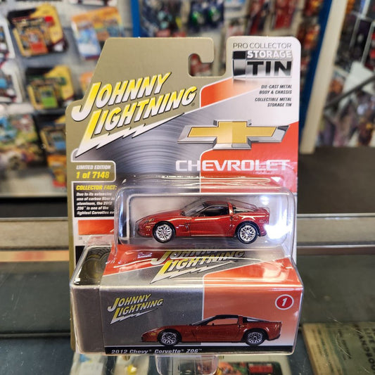 Johnny Lightning - 2022 Collector Tin R1 Vers. B - 2012 Chevy Corvette Z06