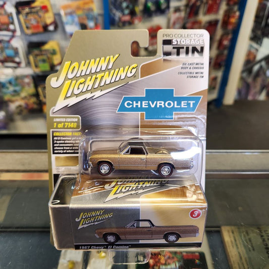 Johnny Lightning - 2022 Collector Tin R1 Vers. B - 1967 Chevy El Camino