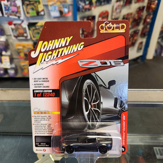 Johnny Lightning - 2022 Classic Gold R2 Ver B - 2012 Chevrolet Corvette Z06