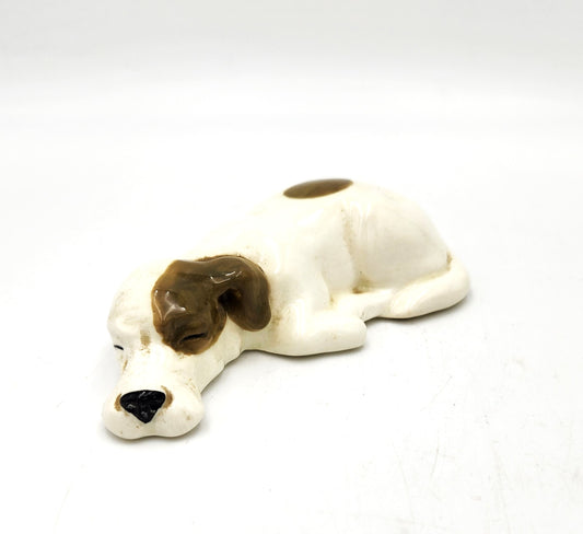 Vintage W.R Midwinter Ltd - Ceramic Sleeping Dog - 13cm