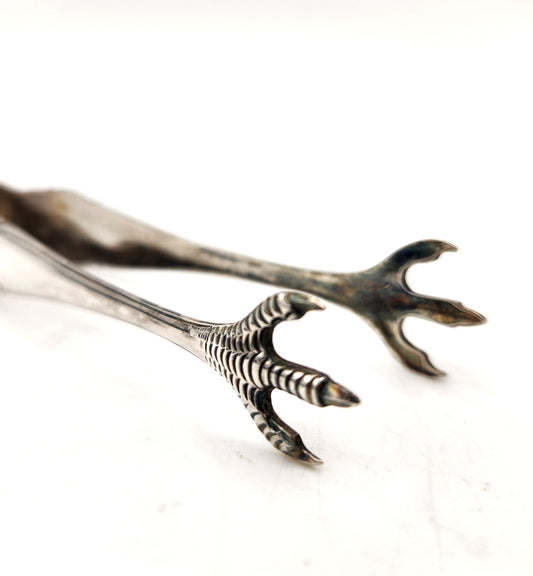 Vintage Solingen 'Claw Feet' Tongs - 11cm