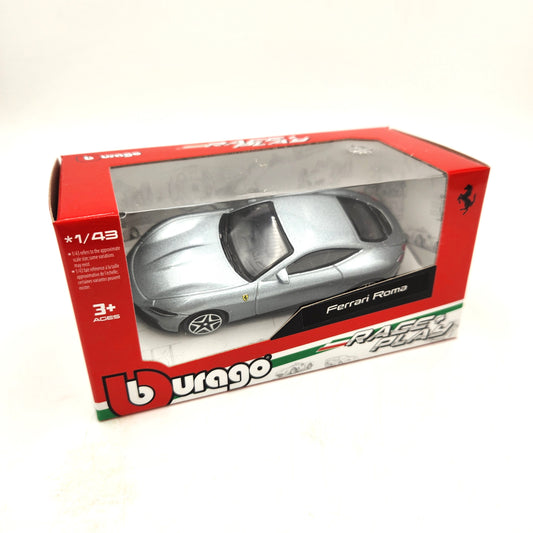 Bburago - Race and Play - Ferrari Roma (Silver)