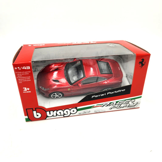 Bburago - Race and Play - Ferrari Portofino (Red)