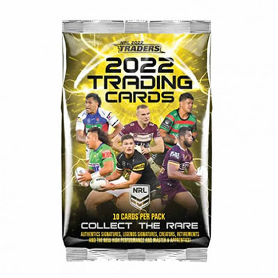 2022 NRL Trader Card Pack (Single Pack)