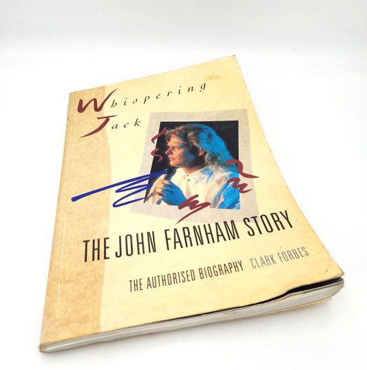 Paperback Book - Clark Forbes, Whispering Jack: The John Farnham Story - 168 Pages