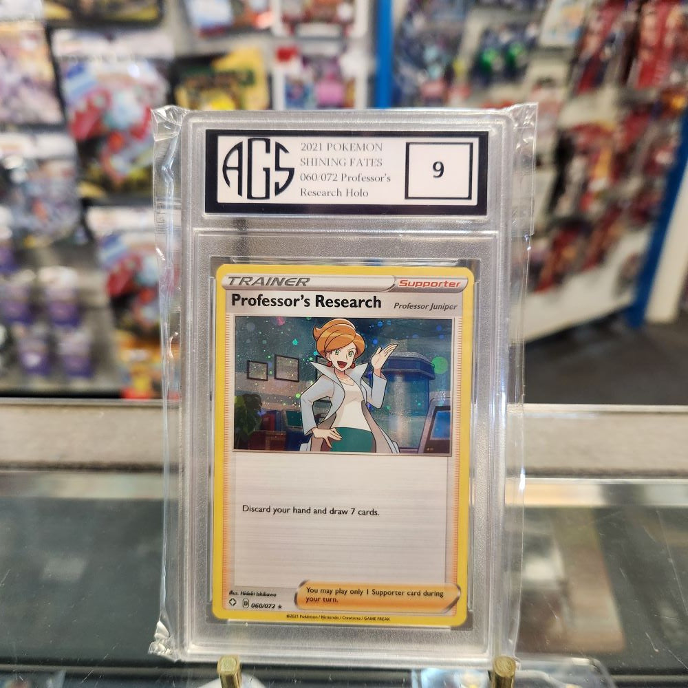 Graded Card - 2021 Pokemon Shining Fates 060/072 Professor's Research ...