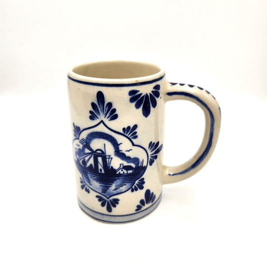 Delfts Blauw - Handpainted Stein Mug - 13cm