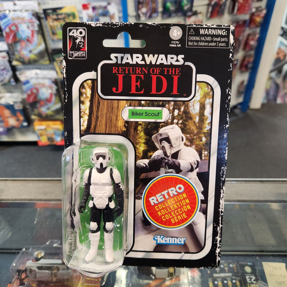 Kenner - Retro Series - Star Wars: Return of the Jedi - Bike Scout 9.5cm