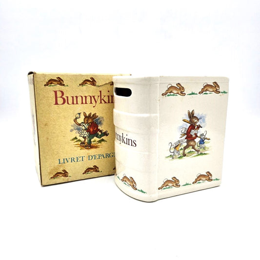 Royal Doulton 'Bunnykins' Book Money Box - 10cm