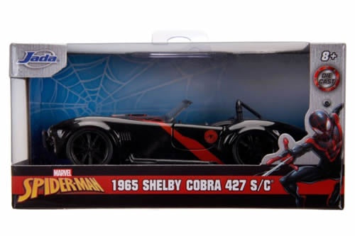 Spiderman 1965 Miles Morales Shelby 1:32 Diecast Car