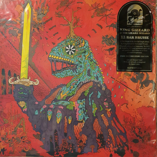 NEW - King Gizzard & The Lizard Wizard, 12 Bar Bruise Double Mint Green Vinyl