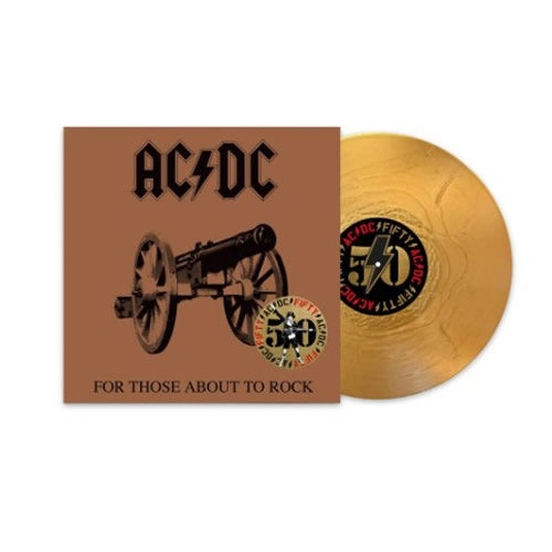 NEW - AC/DC, For those About to Rock (We Salute You) (Gold Nugget) LP