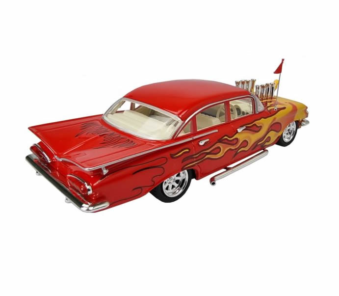 1:43 Red 1959 Chevy Bel Air - 4 Door - Resin