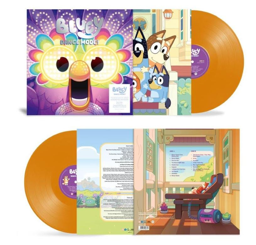 NEW - Soundtrack, Bluey: Dance Mode (Orange) LP