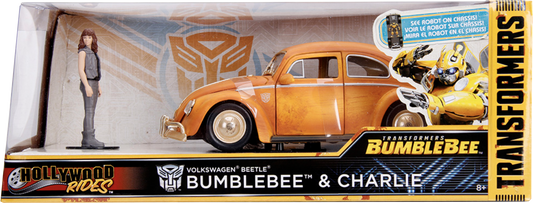 Transformers - 1971 Volkswagon Beetle Bumblebee 1:24 Scale Diecast Car