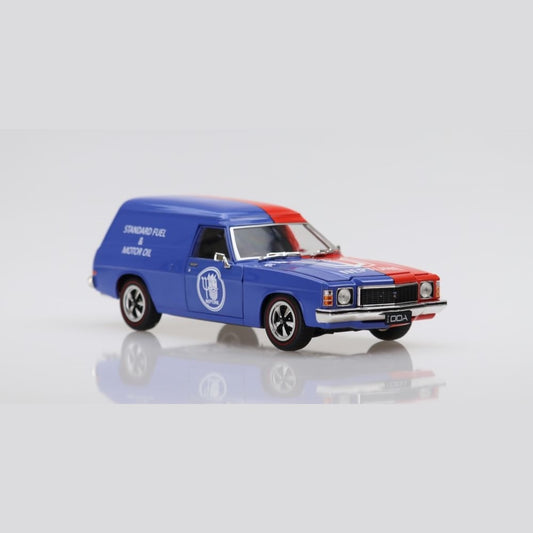 DDA - Holden HJ Panel Van 308 'Neptune Fuel' (Blue/Red) - 1:24 Scale